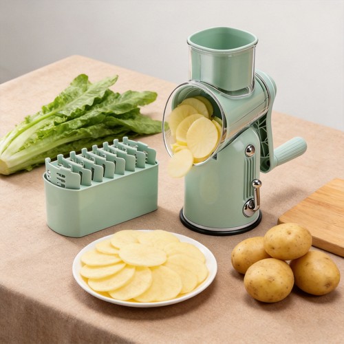 Rotary cheese grater with - rotary,